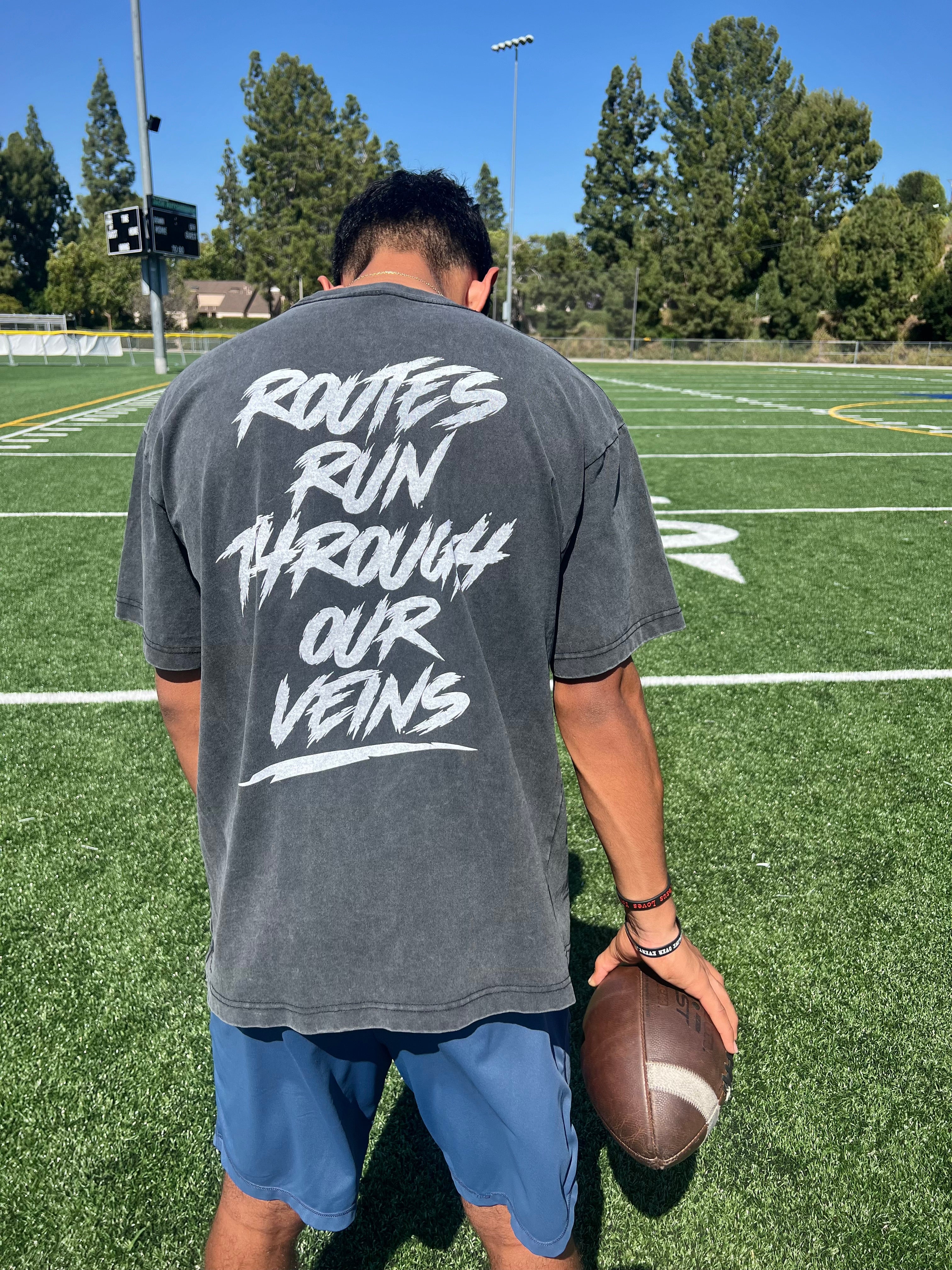 Routes Run Through Our Veins Vintage Oversized Tee